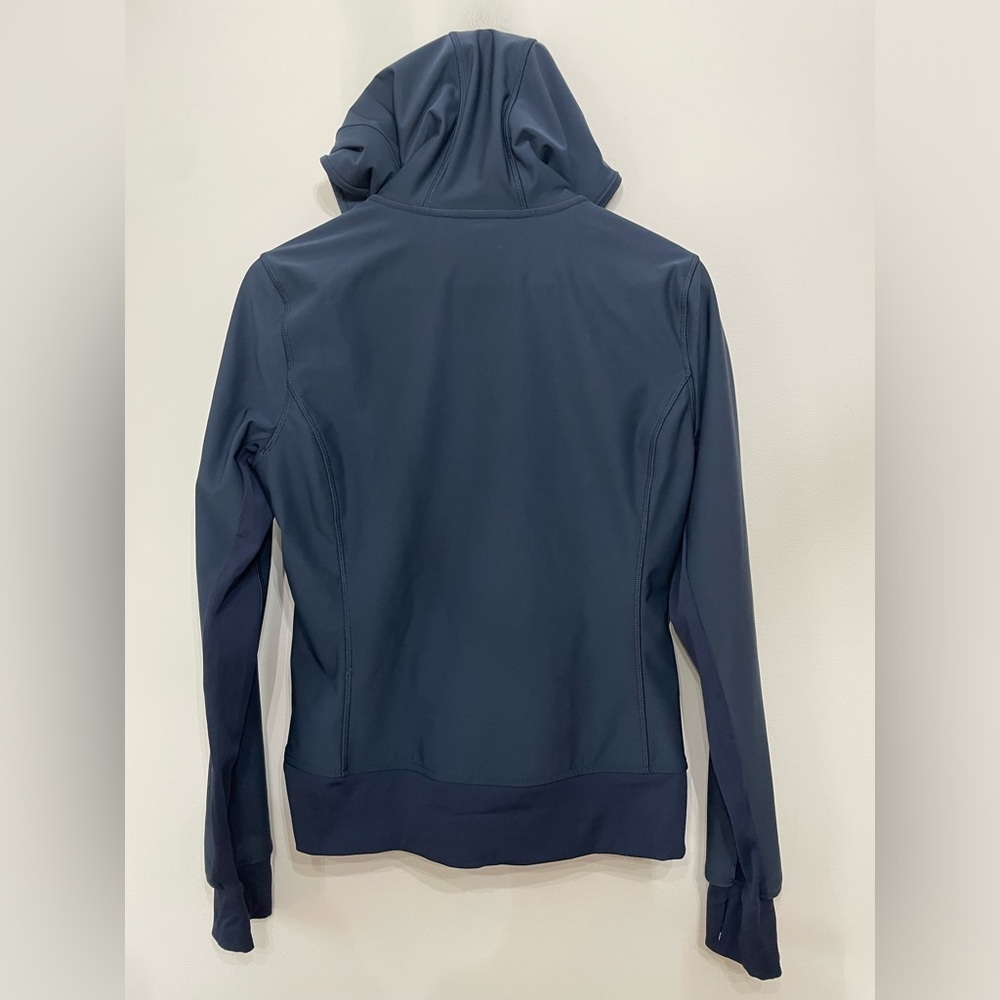 Lululemon Uba Hoodie Full Zip Jacket Logo Inkwell Navy Blue No Liner Women’s S? - Picture 8 of 10